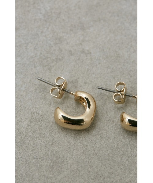 AZUL by moussy(アズールバイマウジー)の「PETIT NUANCE HOOP EARRINGS/プチニュアンスフープピアス(ピアス(両耳用)・レディース・シルバー/ゴールド系その他・FREE)」の10枚目の写真