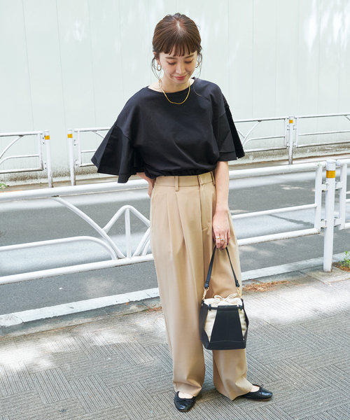 T・S・L(ティーエスエル)の「【T.S.L/ティーエスエル】 別注巾着2WAY BAG(ショルダーバッグ・レディース・ブラック/シルバー/ゴールド/イエロー・FREE)」の5枚目の写真