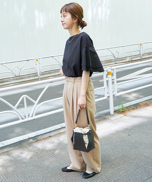 T・S・L(ティーエスエル)の「【T.S.L/ティーエスエル】 別注巾着2WAY BAG(ショルダーバッグ・レディース・ブラック/シルバー/ゴールド/イエロー・FREE)」の6枚目の写真