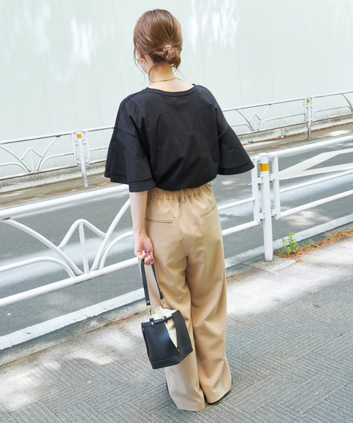 T・S・L(ティーエスエル)の「【T.S.L/ティーエスエル】 別注巾着2WAY BAG(ショルダーバッグ・レディース・ブラック/シルバー/ゴールド/イエロー・FREE)」の7枚目の写真