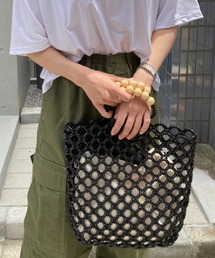 ｔｏｌｅｎｅ | ビーズ編みハンドバッグ 夏(ハンドバッグ)