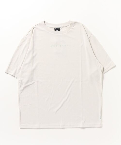 NEW BALANCE（ニューバランス）の「【別注】ニューバランス New Balance THE CITY ロゴオーバーサイズ ショートスリーブTシャツ 限定コラボ（Tシャツ/カットソー・メンズ・ホワイト/スモークピンク・S/LL/L/M）」の2枚目の写真