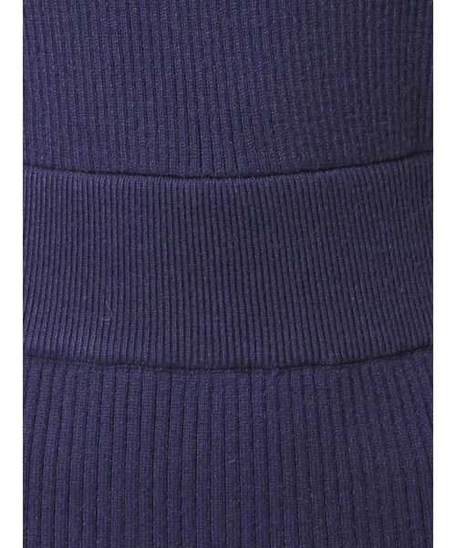 RESEXXY（リゼクシー）の「バックリボンマーメイドニットワンピース（ワンピース・レディース・ピンク/ネイビー/ブラック/アイボリー・FREE）」の9枚目の写真