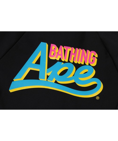 A BATHING APE(アベイシングエイプ)の「MULTI CAMO RASH GUARD K(ラッシュガード・キッズ・ブラック・130/100/120/110)」の4枚目の写真