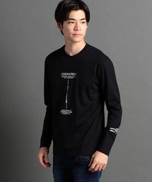 HIDEAWAYS NICOLE | シルケット天竺ロゴ長袖Ｔシャツ(Tシャツ/カットソー)