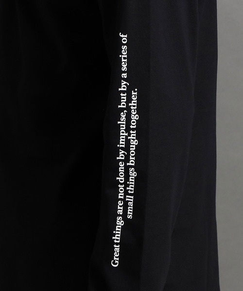 HIDEAWAYS NICOLE（ハイダウェイニコル）の「シルケット天竺ロゴ長袖Ｔシャツ（Tシャツ/カットソー・メンズ・ホワイト系その他/ブラック/ブラック系その他/ホワイト・LARGE/MEDIUM/XX-LARGE/X-LARGE）」の15枚目の写真