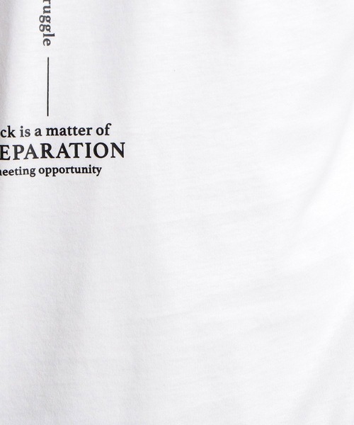 HIDEAWAYS NICOLE（ハイダウェイニコル）の「シルケット天竺ロゴ長袖Ｔシャツ（Tシャツ/カットソー・メンズ・ホワイト系その他/ブラック/ブラック系その他/ホワイト・LARGE/MEDIUM/XX-LARGE/X-LARGE）」の16枚目の写真