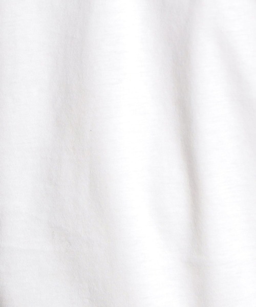 HIDEAWAYS NICOLE（ハイダウェイニコル）の「シルケット天竺ロゴ長袖Ｔシャツ（Tシャツ/カットソー・メンズ・ホワイト系その他/ブラック/ブラック系その他/ホワイト・LARGE/MEDIUM/XX-LARGE/X-LARGE）」の6枚目の写真