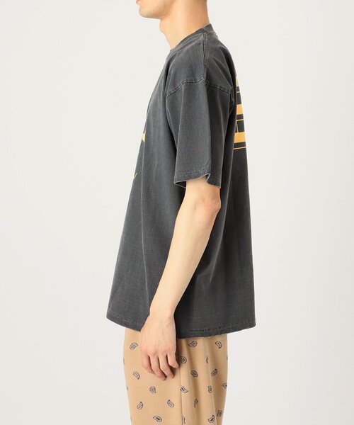 JOURNAL STANDARD relume(ジャーナルスタンダード レリューム)の「《WEB限定》【NATION BRANKS / ネーションブランクス】プリントロゴTシャツ(Tシャツ/カットソー・メンズ・ブラック系その他/ブラック/ホワイト/ピンク・LARGE/MEDIUM)」の6枚目の写真