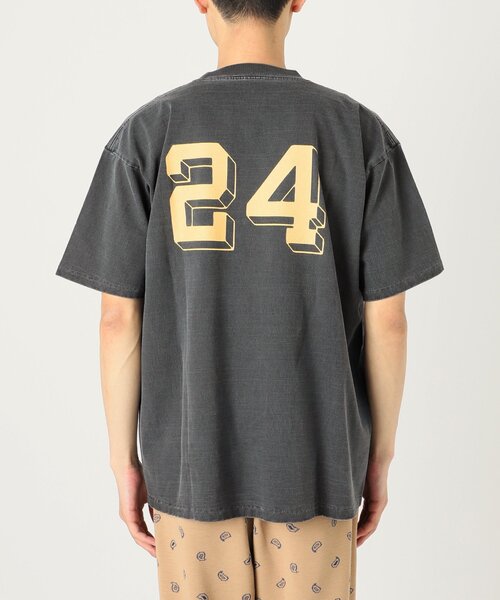 JOURNAL STANDARD relume(ジャーナルスタンダード レリューム)の「《WEB限定》【NATION BRANKS / ネーションブランクス】プリントロゴTシャツ(Tシャツ/カットソー・メンズ・ブラック系その他/ブラック/ホワイト/ピンク・LARGE/MEDIUM)」の7枚目の写真