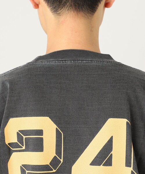 JOURNAL STANDARD relume(ジャーナルスタンダード レリューム)の「《WEB限定》【NATION BRANKS / ネーションブランクス】プリントロゴTシャツ(Tシャツ/カットソー・メンズ・ブラック系その他/ブラック/ホワイト/ピンク・LARGE/MEDIUM)」の9枚目の写真