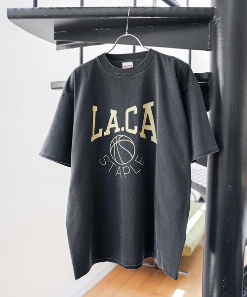 JOURNAL STANDARD relume(ジャーナルスタンダード レリューム)の「《WEB限定》【NATION BRANKS / ネーションブランクス】プリントロゴTシャツ(Tシャツ/カットソー・メンズ・ブラック系その他/ブラック/ホワイト/ピンク・LARGE/MEDIUM)」の14枚目の写真