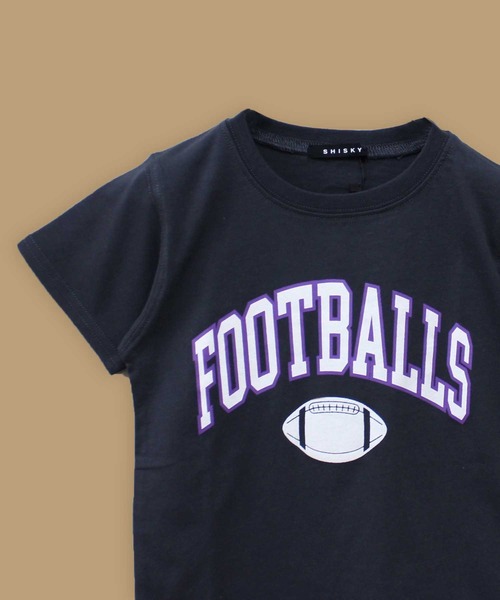 ZI-ON（ジーオン）の「カレッジロゴプリント半袖Tシャツ（Tシャツ/カットソー・キッズ・ミント/ブルー/ブラック/ベージュ/ネイビー/オフホワイト/ダークグリーン/ホワイト系その他/杢グレー/グレー系その他/ベージュ系その他/グリーン系その他/ブルー系その他/チャコール/ホワイト系その他2/ホワイト系その他3・120cm/130cm/140cm/150cm/160cm/110cm）」の7枚目の写真