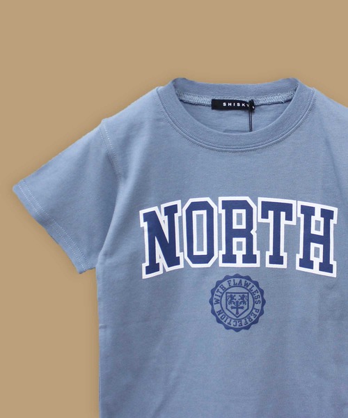 ZI-ON（ジーオン）の「カレッジロゴプリント半袖Tシャツ（Tシャツ/カットソー・キッズ・ミント/ブルー/ブラック/ベージュ/ネイビー/オフホワイト/ダークグリーン/ホワイト系その他/杢グレー/グレー系その他/ベージュ系その他/グリーン系その他/ブルー系その他/チャコール/ホワイト系その他2/ホワイト系その他3・120cm/130cm/140cm/150cm/160cm/110cm）」の15枚目の写真