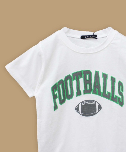 シンゾーン　カレッジロゴプリントTシャツ セール】カレッジロゴプリント半袖Tシャツ（Tシャツ/カットソー