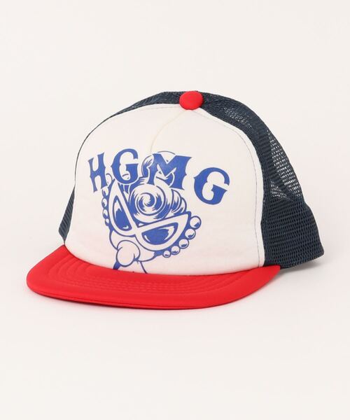 HYSTERIC MINI（ヒステリックミニ）の「Hystericmini HGMGメッシュキャップ（キャップ・キッズ・ブラック/トリコロール/マルチ・MEDIUM/SMALL/LARGE/X-LARGE）」の3枚目の写真