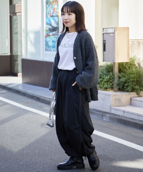 PUBLUX（パブリュクス）の「PUBLUX/パブリュクス ナイロンスノーパンツ　限定展開（その他パンツ・レディース・ブラック/オフホワイト/グリーン・ﾌﾘ-）」の14枚目の写真