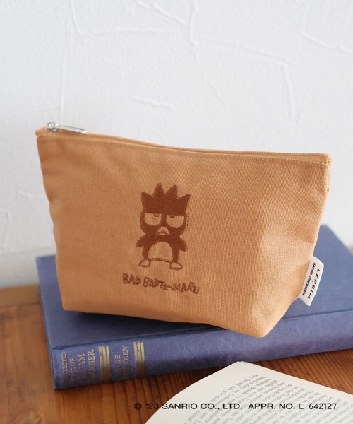 LEPSIM(レプシィム)の「【サンリオキャラクターズ】舟形ポーチ 907705(ポーチ・レディース・イエロー/グレー/オレンジ/ブルー/グリーン/ライトパープル・ONE SIZE)」の1枚目の写真