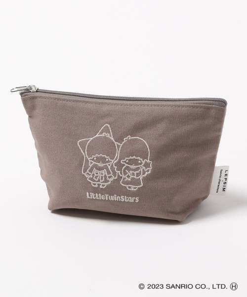 LEPSIM(レプシィム)の「【サンリオキャラクターズ】舟形ポーチ 907705(ポーチ・レディース・イエロー/グレー/オレンジ/ブルー/グリーン/ライトパープル・ONE SIZE)」の12枚目の写真