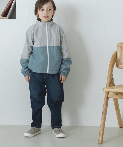 pairmanon（ペアマノン）の「フロントジップ バイカラー 裏ボア