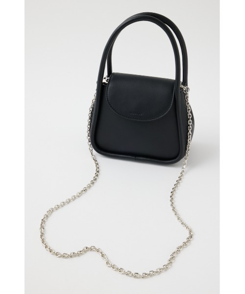 チェーンバッグ　MOUSSY AZUL BY MOUSSY | チェーンハンドルギャザートートバッグ
