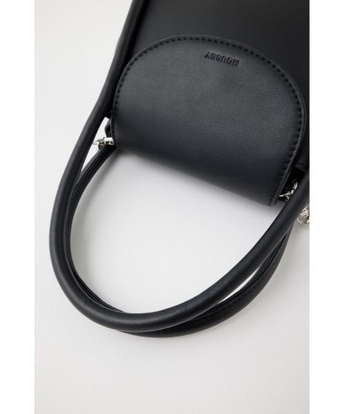 MOUSSY（マウジー）の「SIDE STRAP MINI CHAIN バッグ（ショルダーバッグ・レディース・アイボリー/ゴールド/ブラック・FREE）」の9枚目の写真