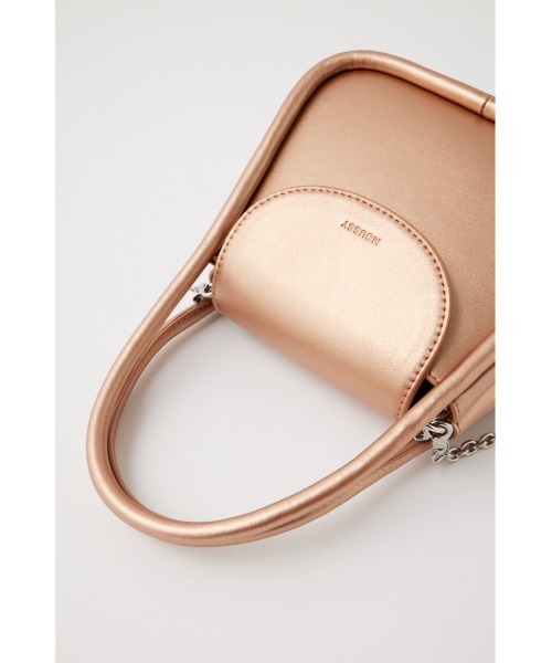 MOUSSY（マウジー）の「SIDE STRAP MINI CHAIN バッグ（ショルダーバッグ・レディース・アイボリー/ゴールド/ブラック・FREE）」の17枚目の写真