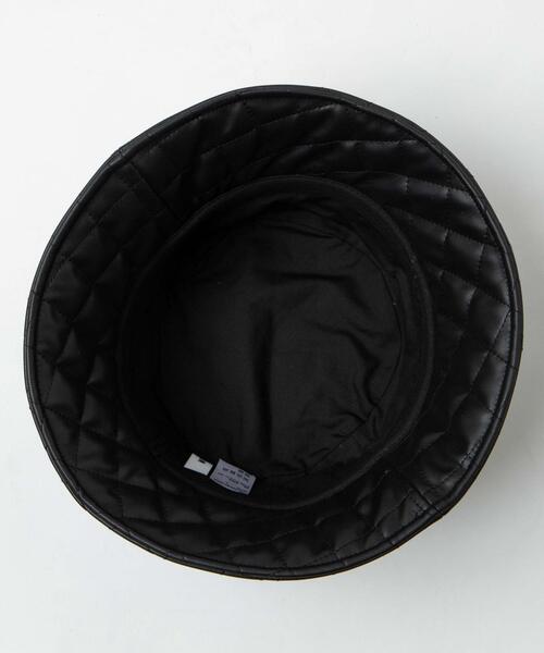 WEGO（ウィゴー）の「WEGO/キルティングバケットハット（ハット・レディース・ブラック/ブラック系その他/ホワイト・FREE）」の20枚目の写真