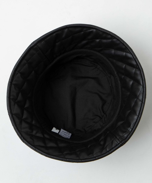 WEGO（ウィゴー）の「WEGO/キルティングバケットハット（ハット・レディース・ブラック/ブラック系その他/ホワイト・FREE）」の11枚目の写真