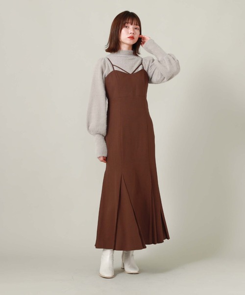 archives（アルシーヴ）の「シャギーパフニット（ニット/セーター・レディース・オフホワイト/ブルー/グレイッシュベージュ/ピンクベージュ・MEDIUM）」の17枚目の写真