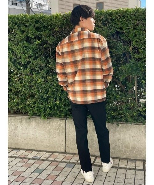 CAMP7（キャンプセブン）の「【CAMP7】アングラ―長袖ネルチェック