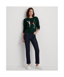RRL インターシャニット リネンブレンド セーター POLO RALPH LAUREN（ポロ ラルフ ローレン）の「インターシャ