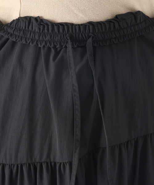 niko and...（ニコアンド）の「5WAYティアードスカート（スカート・レディース・キャメル/オフホワイト/ブラック・FREE）」の17枚目の写真