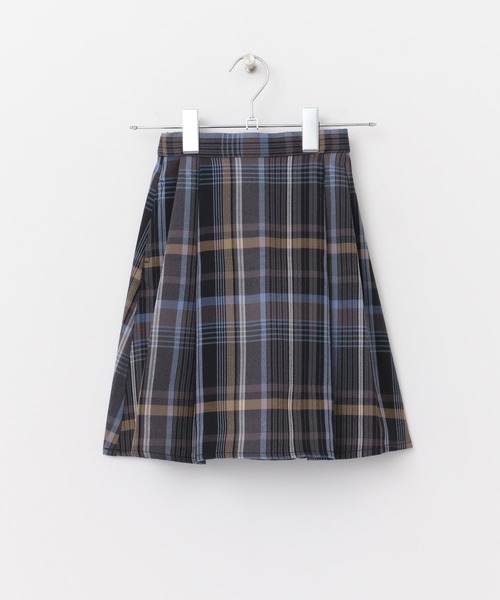 URBAN RESEARCH DOORS（アーバンリサーチドアーズ）の「『親子リンク』カラーチェックスカート(KIDS)（スカート・キッズ・オレンジ系その他/グレー系その他・135/105/120）」の20枚目の写真