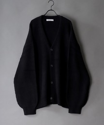 SITRY | ridge knitting cardigan/畦編み ニット カーディガン/カーデ(カーディガン/ボレロ)