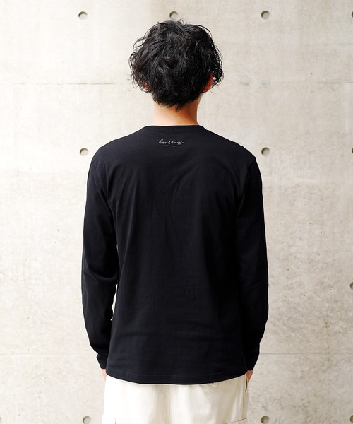 jiggys shop(ジギーズショップ)の「スクリプトロゴロンT(Tシャツ/カットソー・メンズ・ネイビー/ブラック/ホワイト・LARGE/MEDIUM)」の15枚目の写真