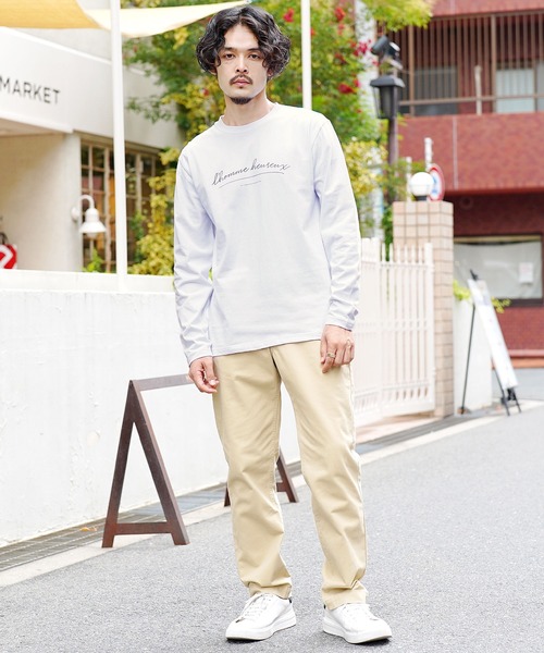 jiggys shop(ジギーズショップ)の「スクリプトロゴロンT(Tシャツ/カットソー・メンズ・ネイビー/ブラック/ホワイト・LARGE/MEDIUM)」の5枚目の写真
