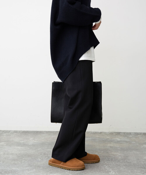 SLOBE IENA（スローブイエナ）の「センタープレスパンツ（スラックス・レディース・ブラウン/サックスブルー/ブラック・36/34/40/38）」の21枚目の写真