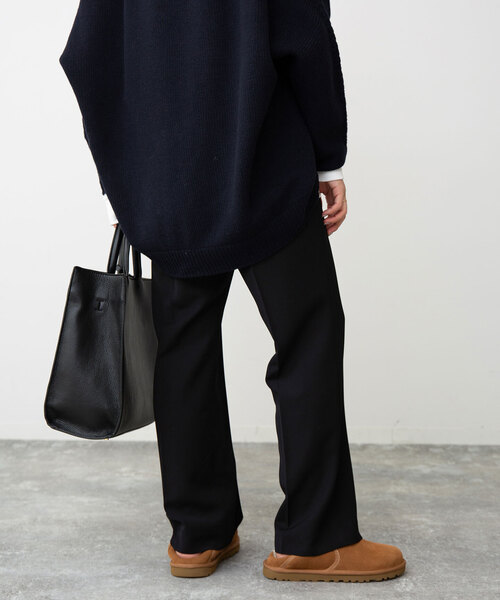 SLOBE IENA（スローブイエナ）の「センタープレスパンツ（スラックス・レディース・ブラウン/サックスブルー/ブラック・36/34/40/38）」の22枚目の写真