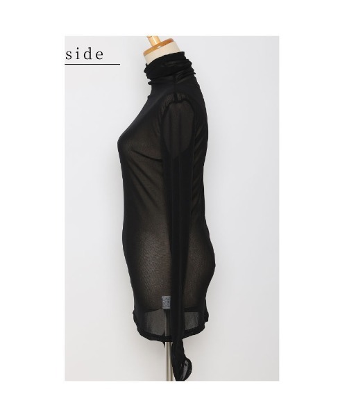 Sawa a la mode(サワアラモード)の「メッシュトップス(その他トップス・レディース・ブラック・FREE)」の21枚目の写真