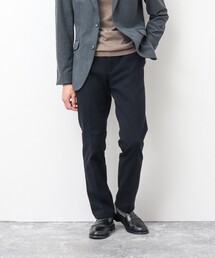 NOLLEY'S goodman | 《ビジカジ対応》裏起毛カルゼスリムフィットパンツ(チノパンツ)