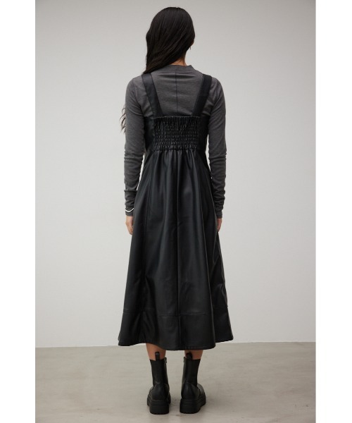 AZUL by moussy（アズールバイマウジー）の「ジップアップジャンパースカート（ジャンパースカート・レディース・ブラック/ワンウォッシュ/ブラック系その他2・SMALL/MEDIUM）」の19枚目の写真