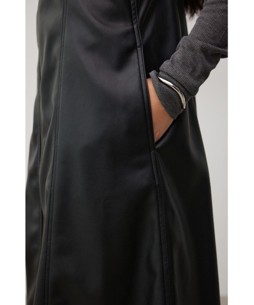 AZUL by moussy（アズールバイマウジー）の「ジップアップジャンパースカート（ジャンパースカート・レディース・ブラック/ワンウォッシュ/ブラック系その他2・SMALL/MEDIUM）」の22枚目の写真