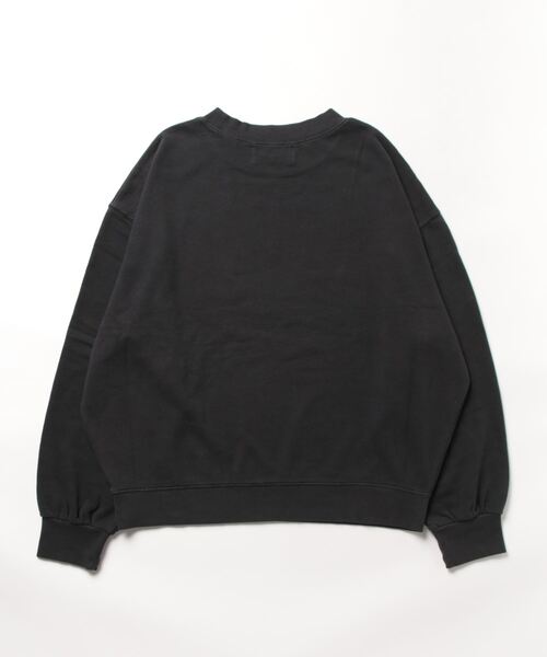 nemne store(ネンネストア)の「【低身長サイズあり】ピグメントスウェット(スウェット・レディース・ブラック/ネイビー・MEDIUM/SMALL)」の17枚目の写真