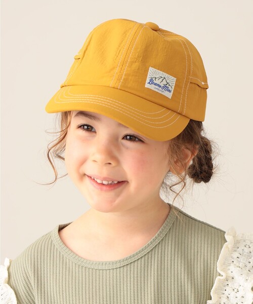 BEAMS mini（ビームスミニ）の「BEAMS mini / Ventilation キャップ 24SS（52～54cm）（キャップ・キッズ・ピンク/イエロー/ネイビー・ONE SIZE）」の2枚目の写真