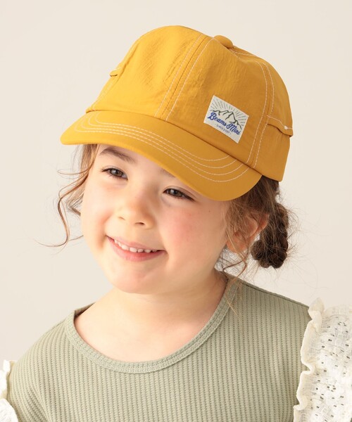 BEAMS mini（ビームスミニ）の「BEAMS mini / Ventilation キャップ 24SS（52～54cm）（キャップ・キッズ・ピンク/イエロー/ネイビー・ONE SIZE）」の4枚目の写真