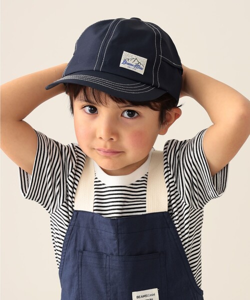 BEAMS mini（ビームスミニ）の「BEAMS mini / Ventilation キャップ 24SS（52～54cm）（キャップ・キッズ・ピンク/イエロー/ネイビー・ONE SIZE）」の6枚目の写真
