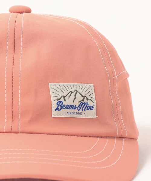 BEAMS mini（ビームスミニ）の「BEAMS mini / Ventilation キャップ 24SS（52～54cm）（キャップ・キッズ・ピンク/イエロー/ネイビー・ONE SIZE）」の8枚目の写真