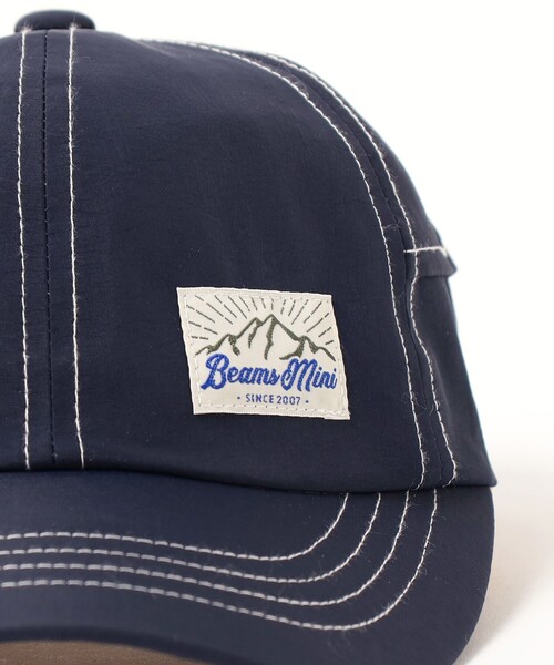BEAMS mini（ビームスミニ）の「BEAMS mini / Ventilation キャップ 24SS（52～54cm）（キャップ・キッズ・ピンク/イエロー/ネイビー・ONE SIZE）」の15枚目の写真