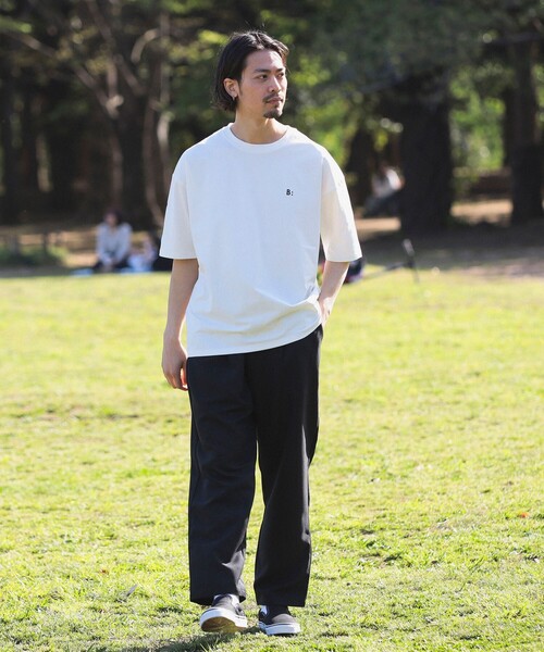 B:MING by BEAMS（ビーミングバイビームス）の「B:MING by BEAMS / クイックドライ リネンライク イージー パンツ（セットアップ対応）（その他パンツ・メンズ・グレー/オリーブ/ブラック・MEDIUM/SMALL/X-LARGE/LARGE）」の9枚目の写真